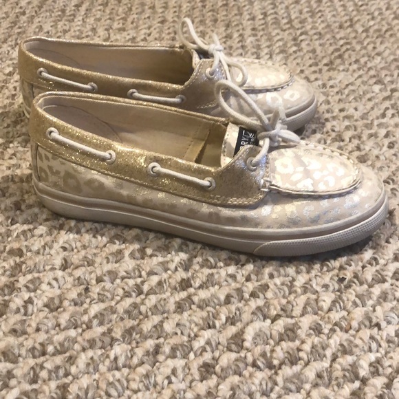 Sperry sparkle cheetah boat shoe - Picture 8 of 11